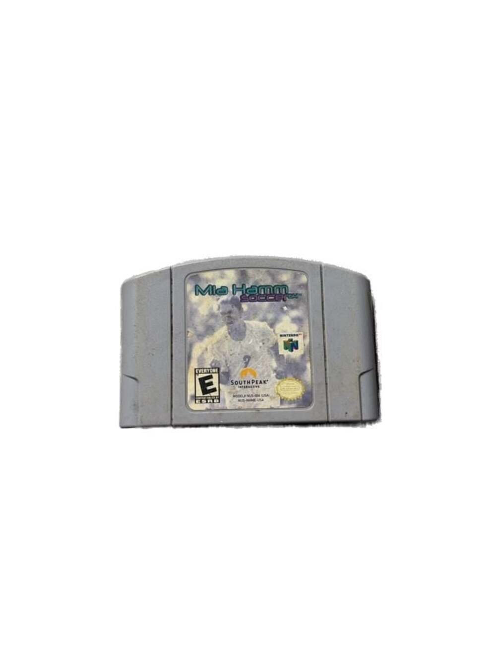 Mia Hamm Soccer 64 Nintendo 64 Game Cartridge